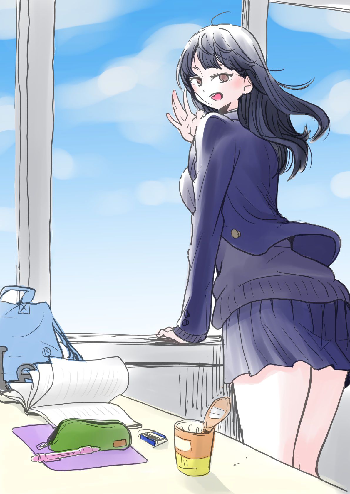 Boku no Kokoro no Yabai Yatsu chapter 21.2 page 3