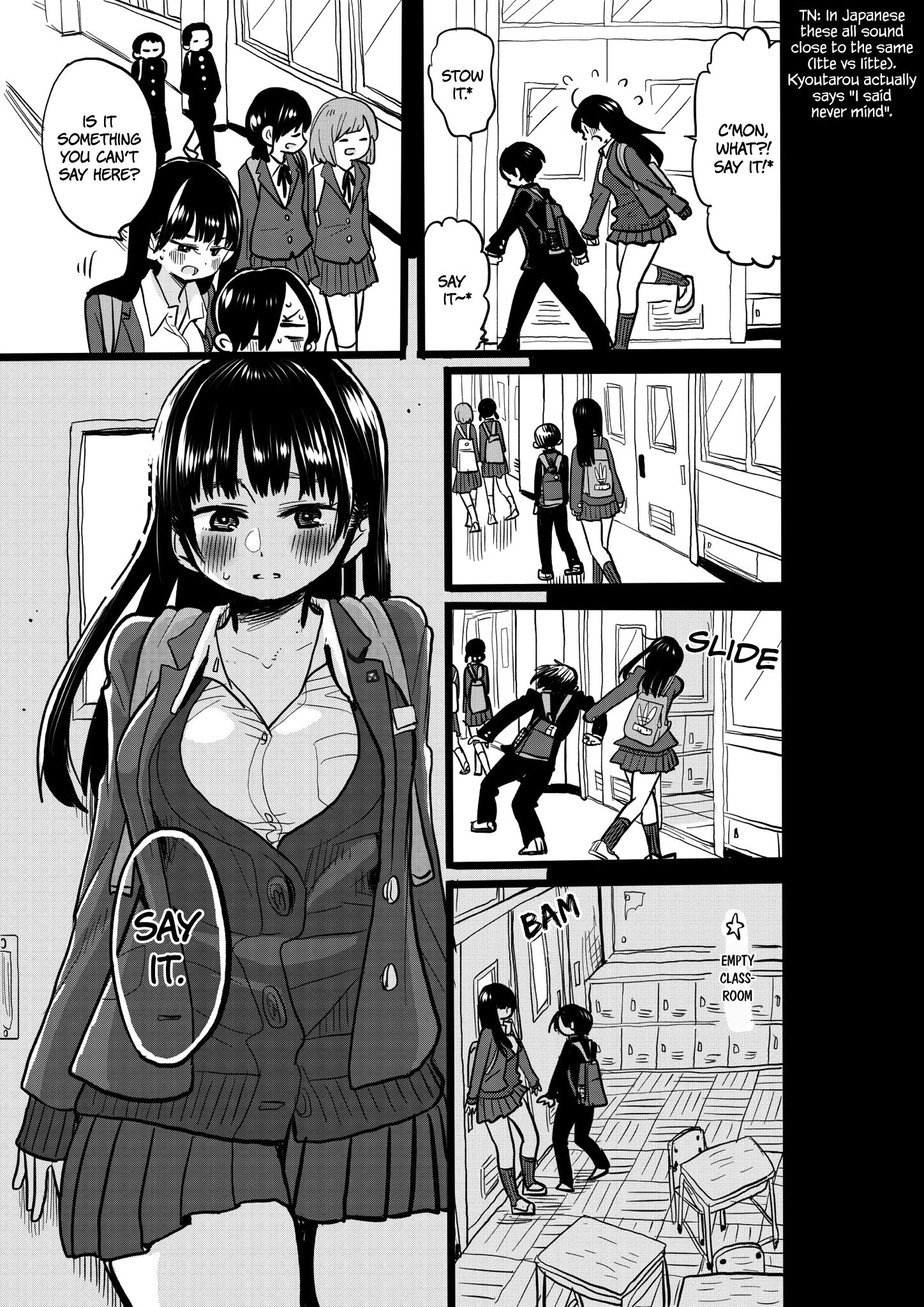 Boku no Kokoro no Yabai Yatsu chapter 28.1 page 3