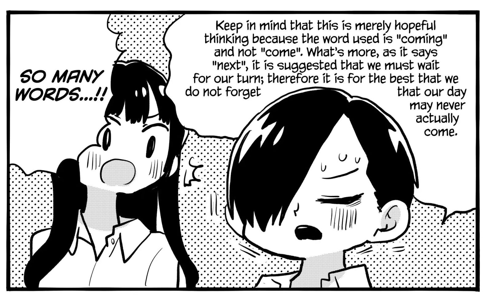 Boku no Kokoro no Yabai Yatsu chapter 31.1 page 8