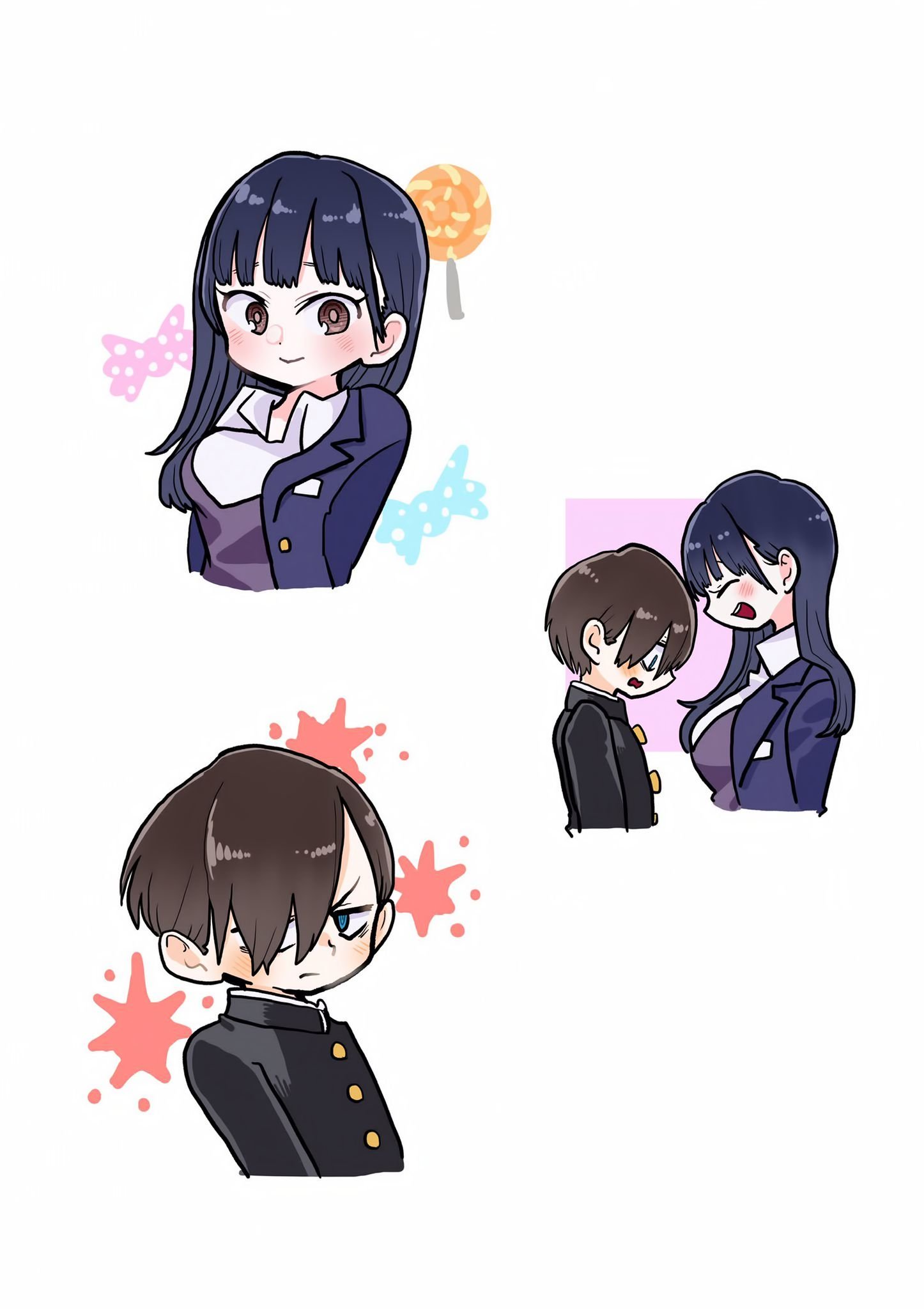 Boku no Kokoro no Yabai Yatsu chapter 40.1 page 3