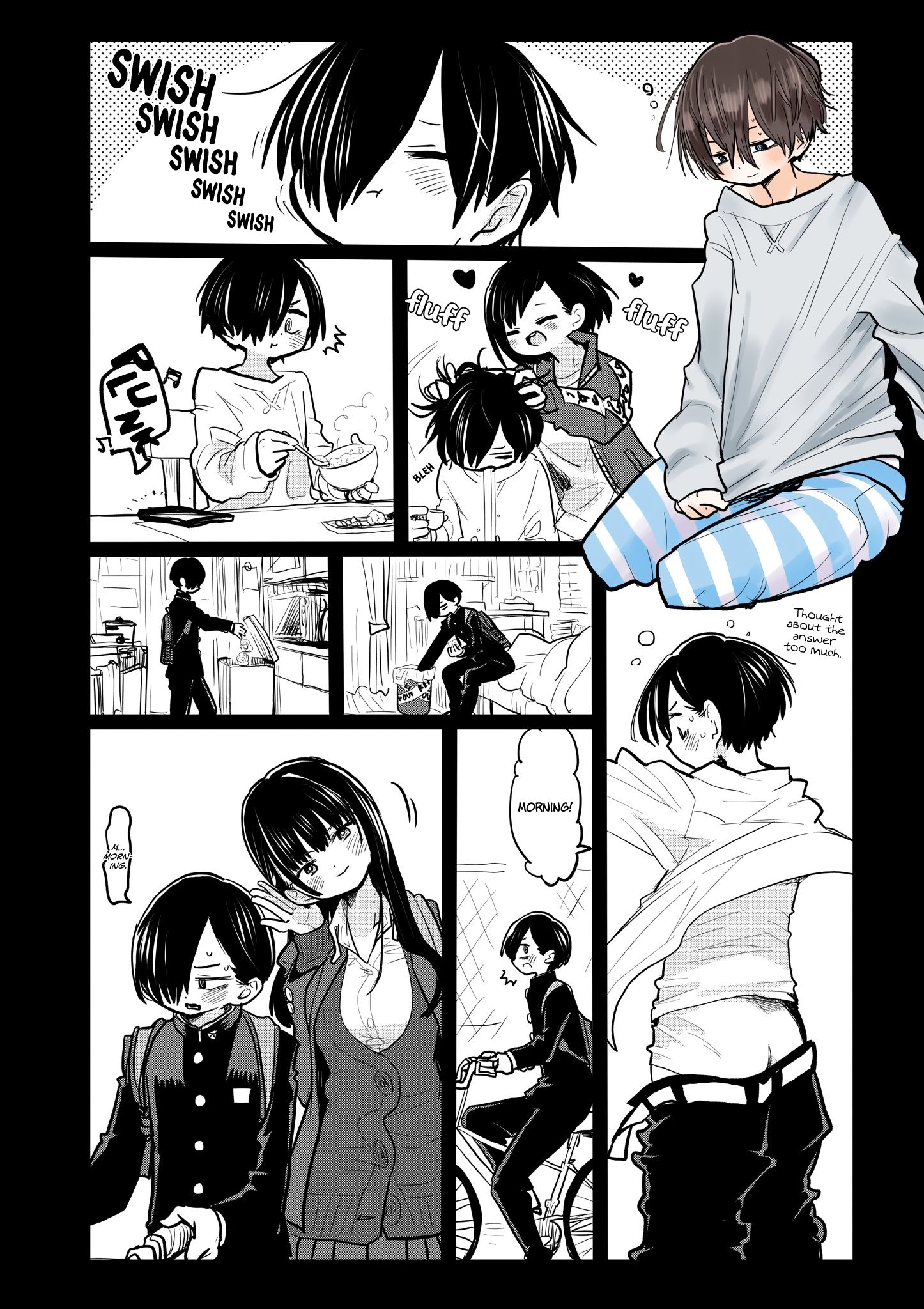 Boku no Kokoro no Yabai Yatsu chapter 54.1 page 2