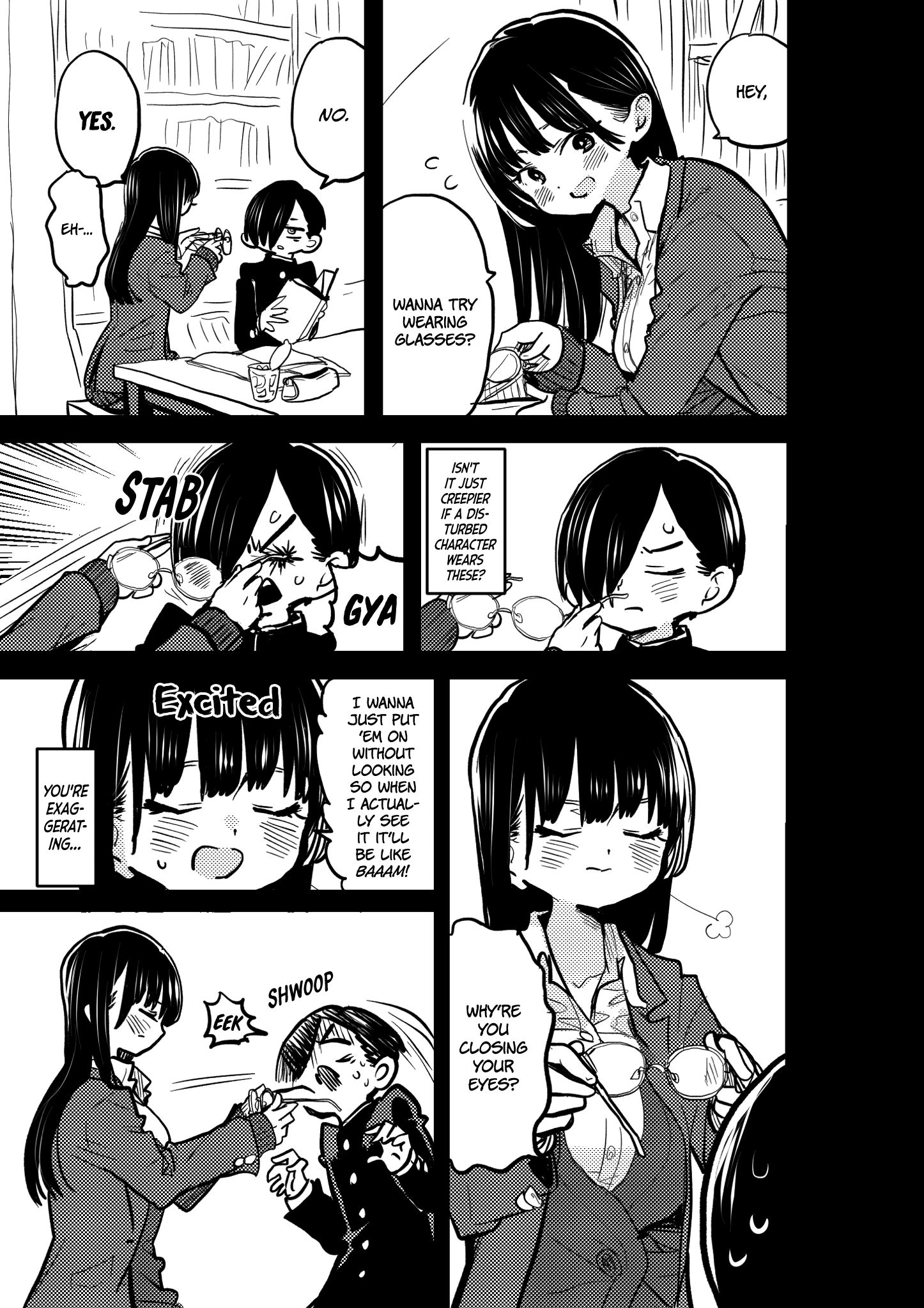 Boku no Kokoro no Yabai Yatsu chapter 54.2 page 1