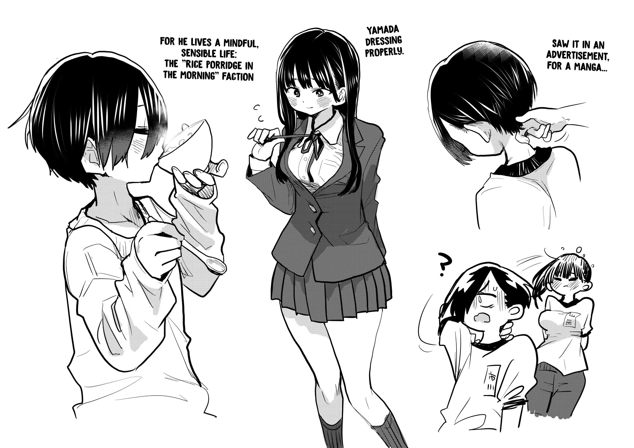 Boku no Kokoro no Yabai Yatsu chapter 54.2 page 3