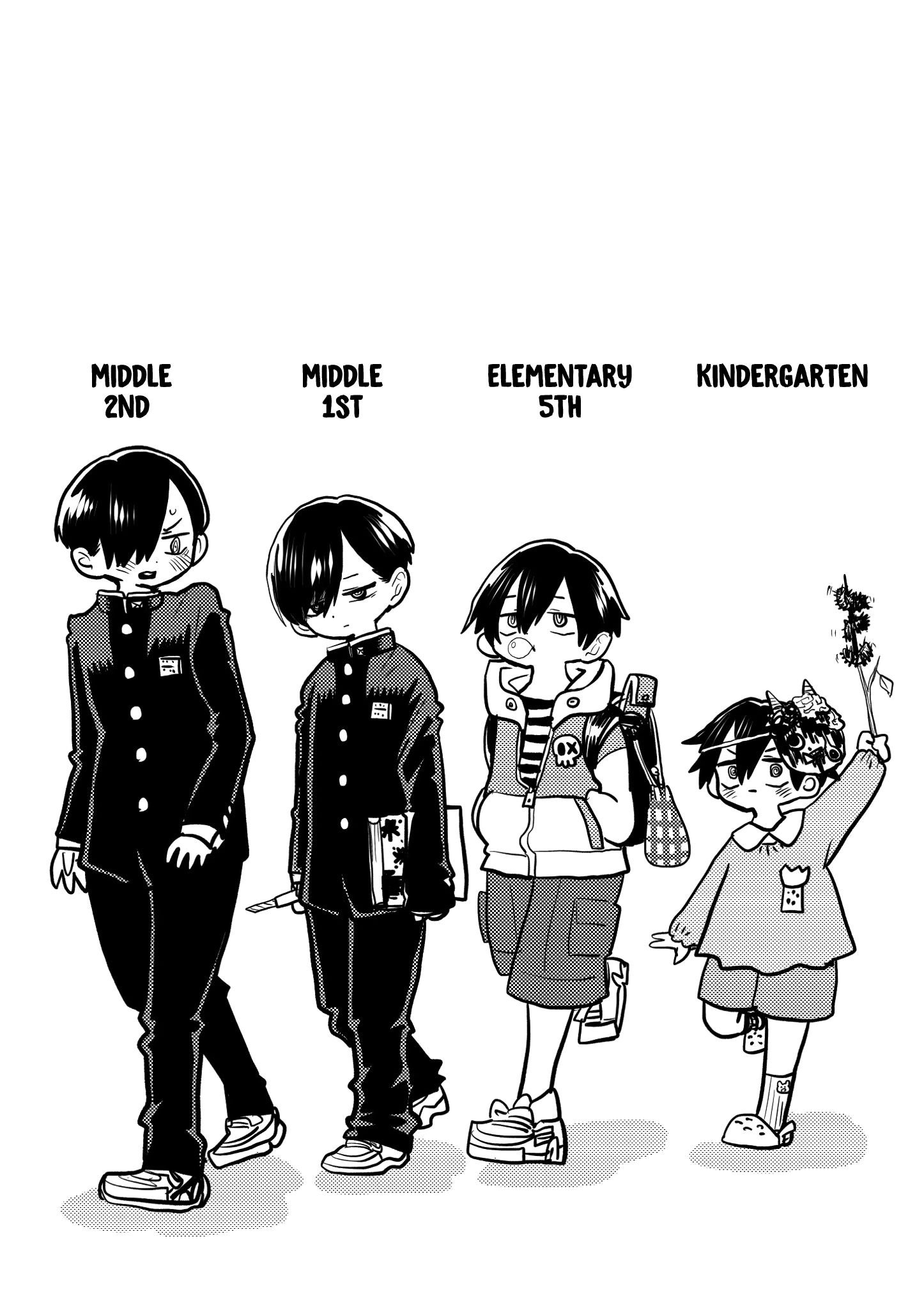 Boku no Kokoro no Yabai Yatsu chapter 56.3 page 1