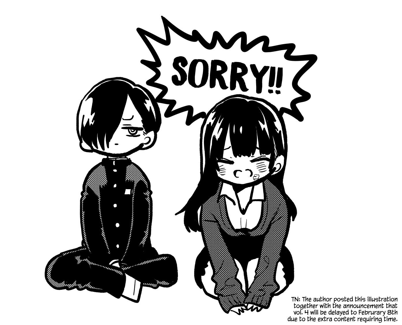 Boku no Kokoro no Yabai Yatsu chapter 58.1 page 2