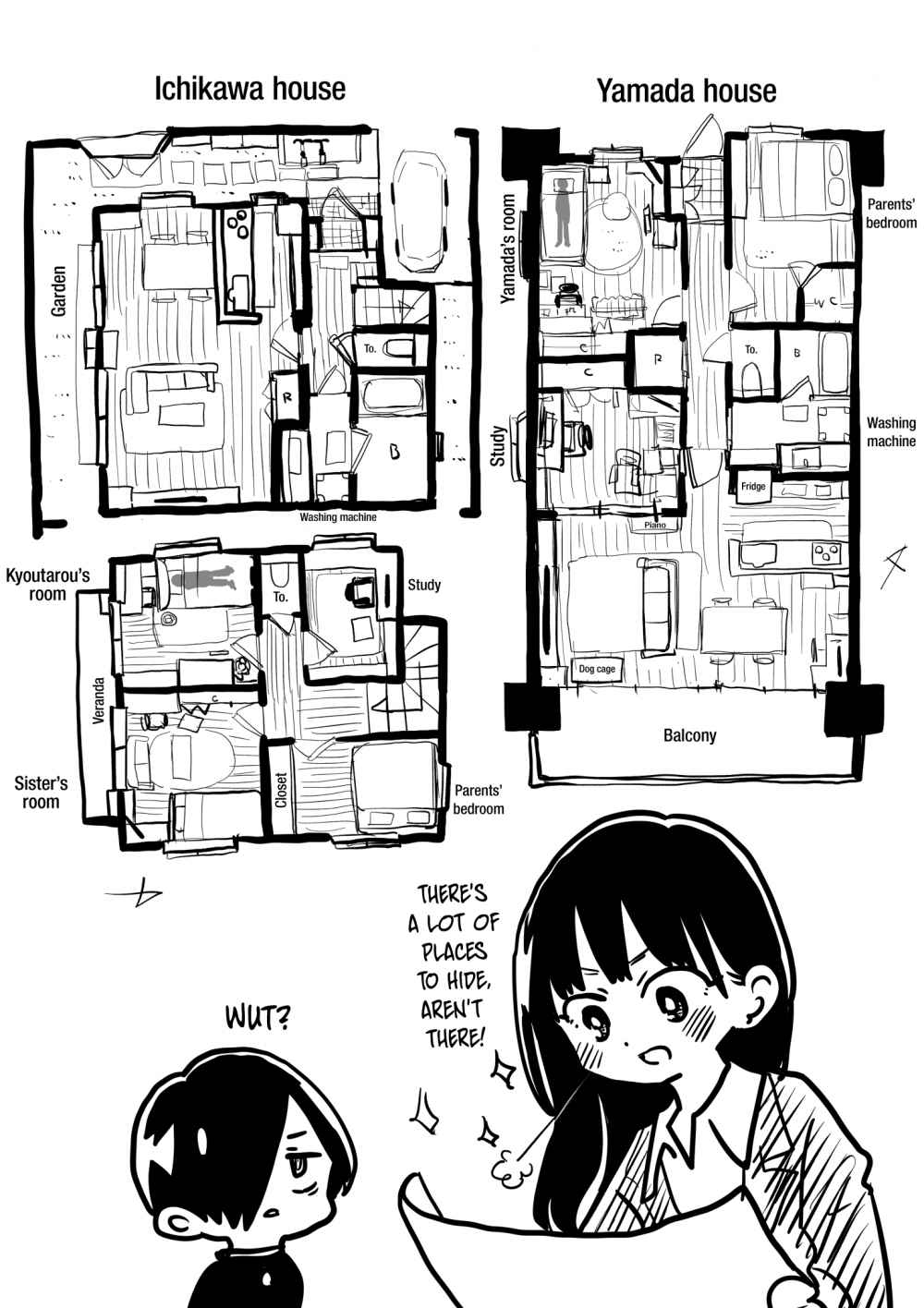 Boku no Kokoro no Yabai Yatsu chapter 62.2 page 1