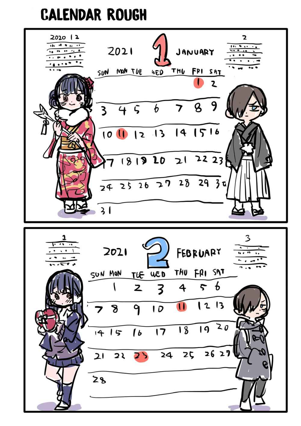 Boku no Kokoro no Yabai Yatsu chapter 63.1 page 6