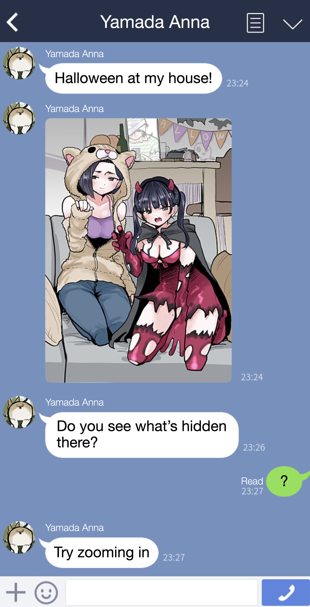 Boku no Kokoro no Yabai Yatsu chapter 82.2 page 1