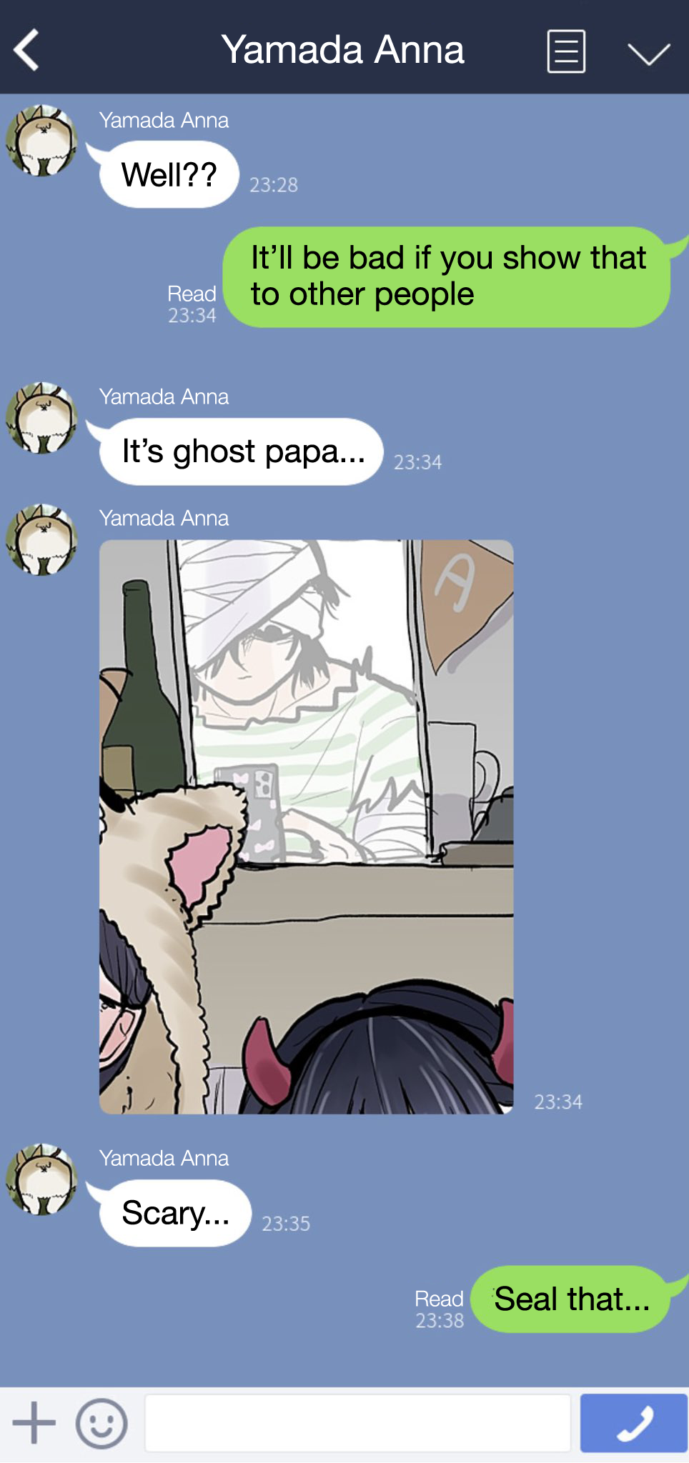 Boku no Kokoro no Yabai Yatsu chapter 82.2 page 3