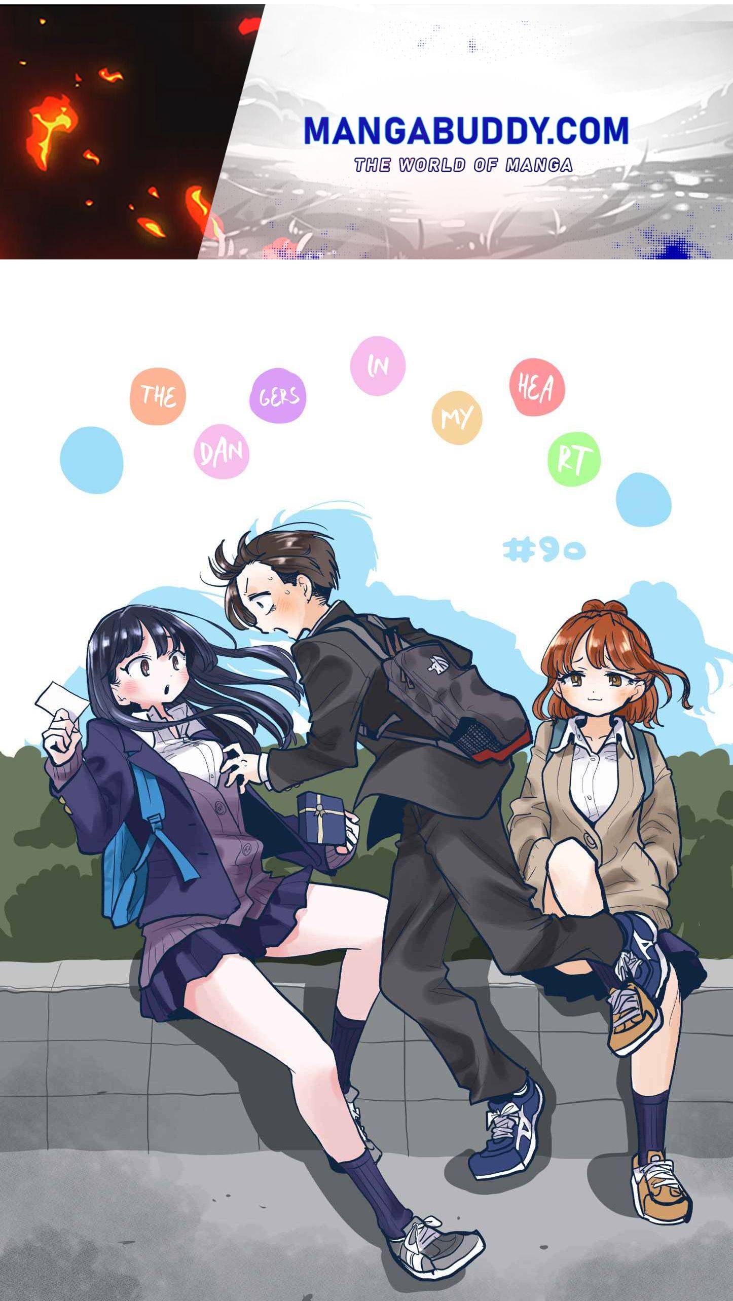 Boku no Kokoro no Yabai Yatsu chapter 90 page 1