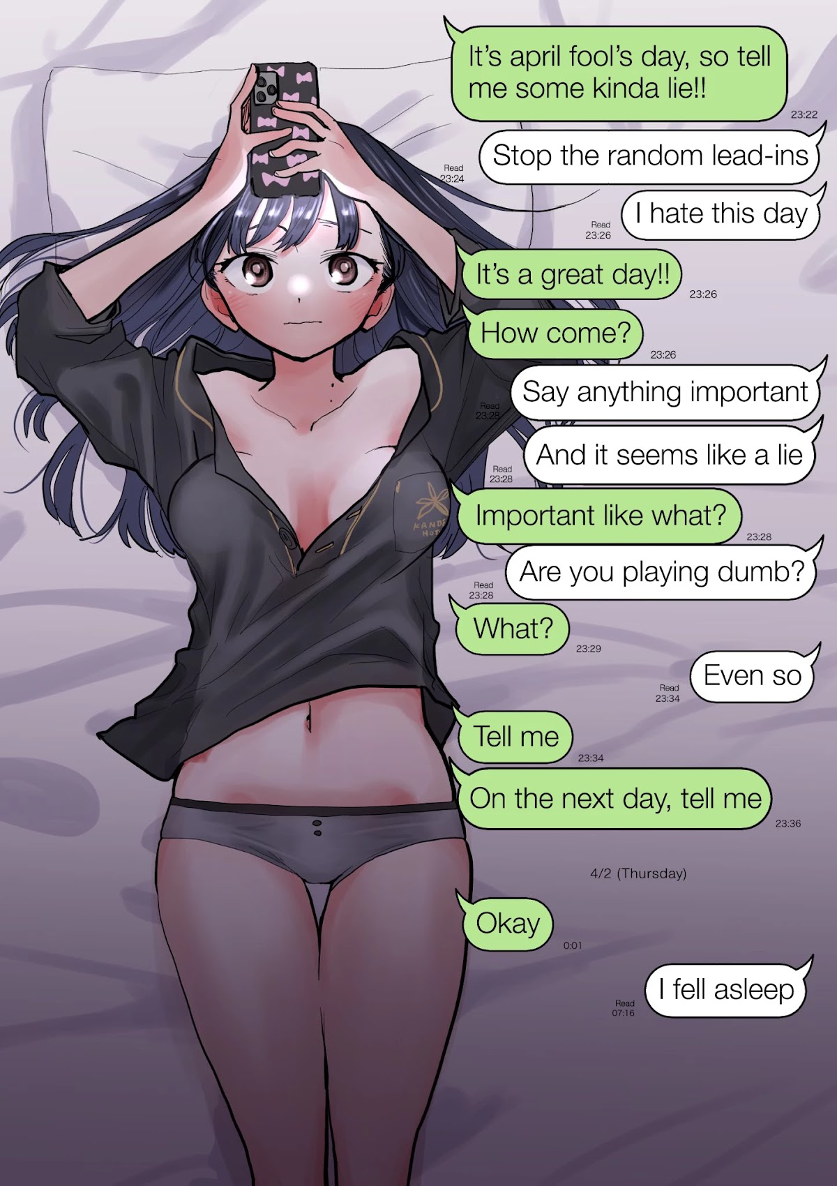 Boku no Kokoro no Yabai Yatsu chapter 93.1 page 3