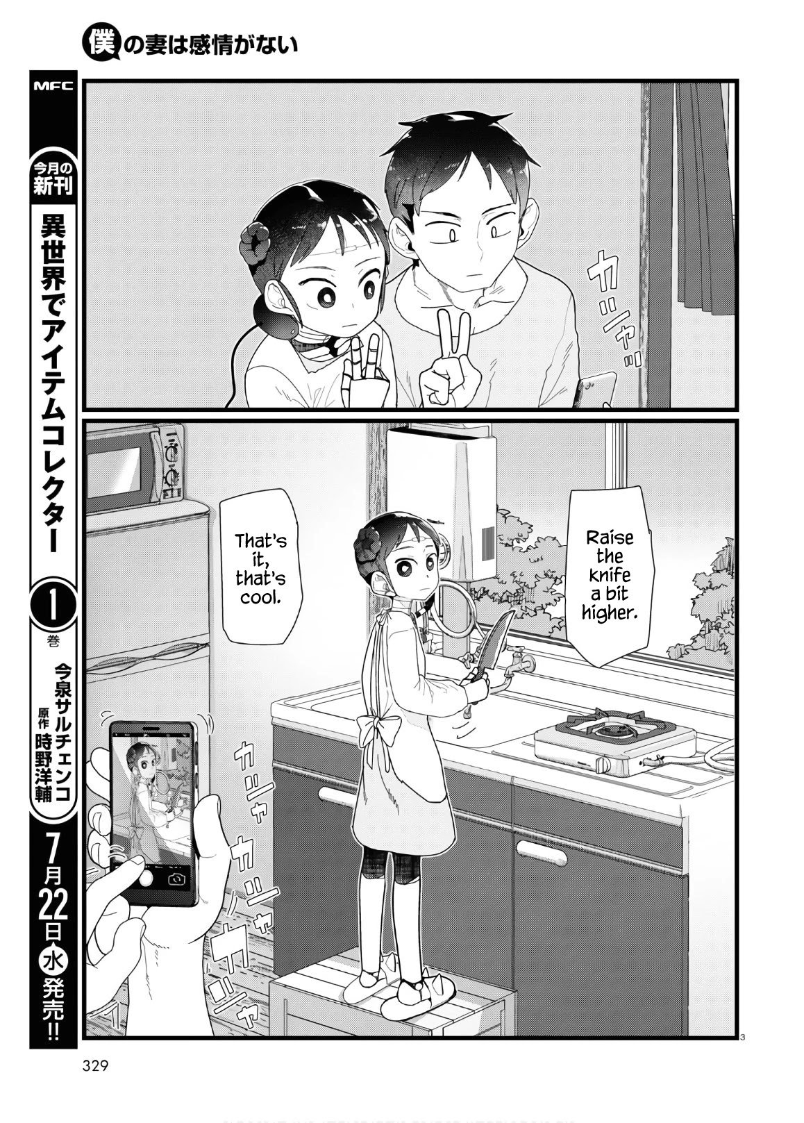 Boku no Tsuma wa Kanjou ga Nai chapter 12 page 3