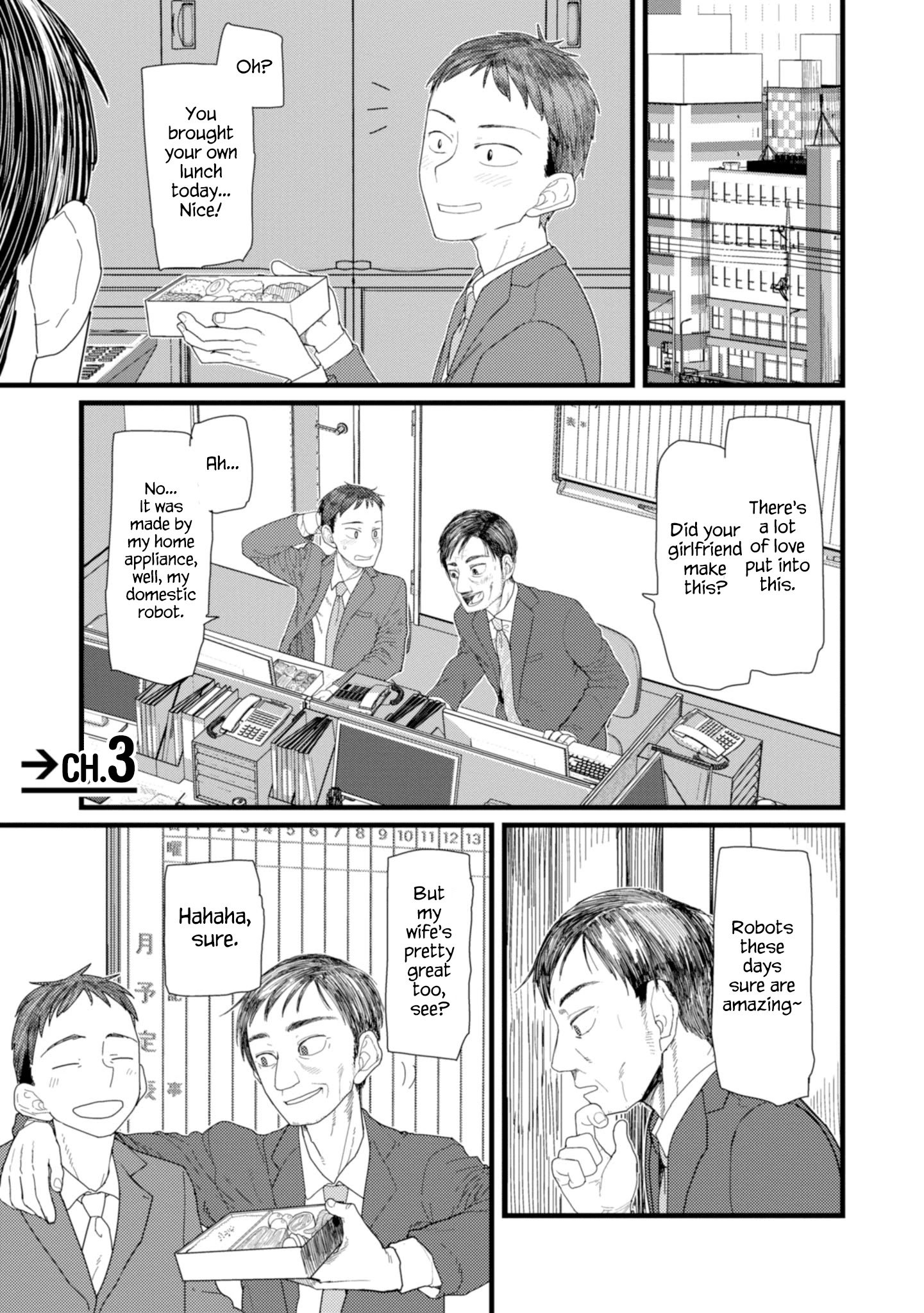 Boku no Tsuma wa Kanjou ga Nai chapter 3 page 1