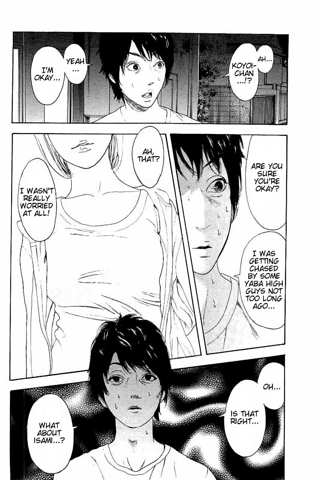 Boku-tachi ga Yarimashita chapter 35 page 12