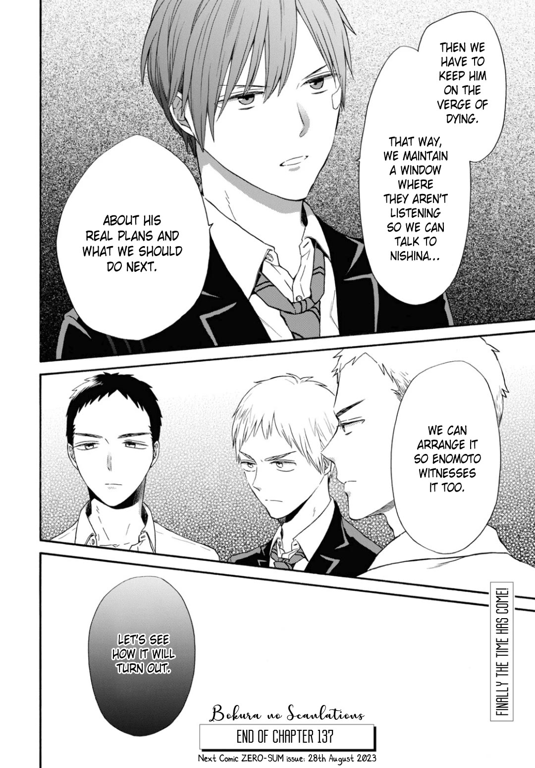 Bokura no Kiseki chapter 137 page 20