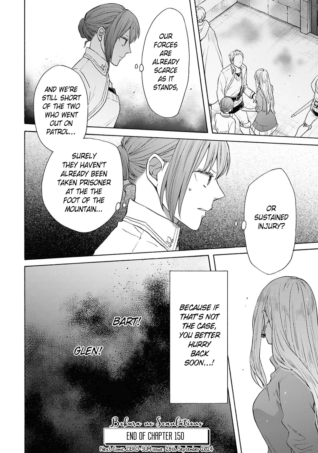 Bokura no Kiseki chapter 150 page 28