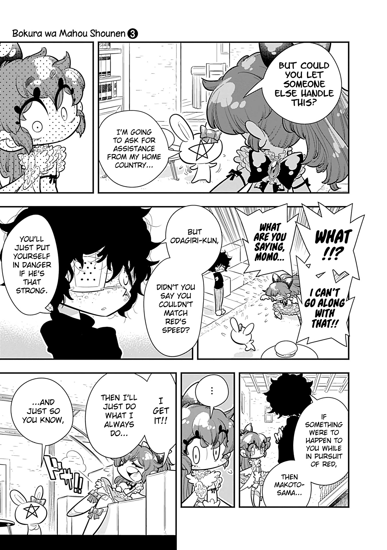 Bokura wa Mahou Shounen chapter 14 page 9