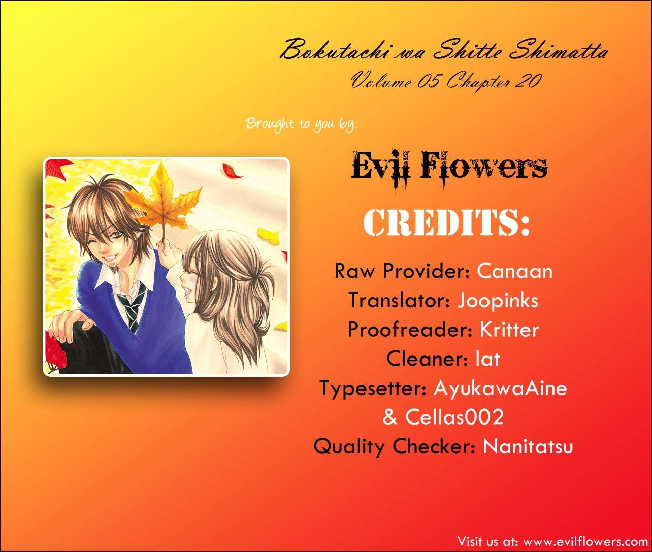 Bokutachi wa Shitte Shimatta chapter 20 page 3