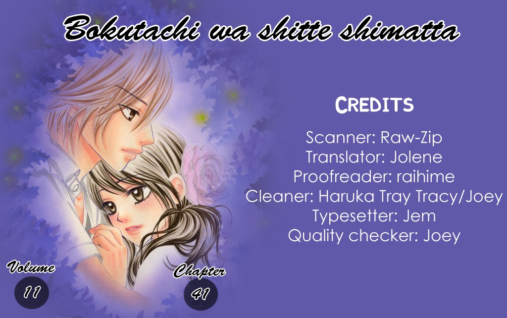 Bokutachi wa Shitte Shimatta chapter 41 page 42