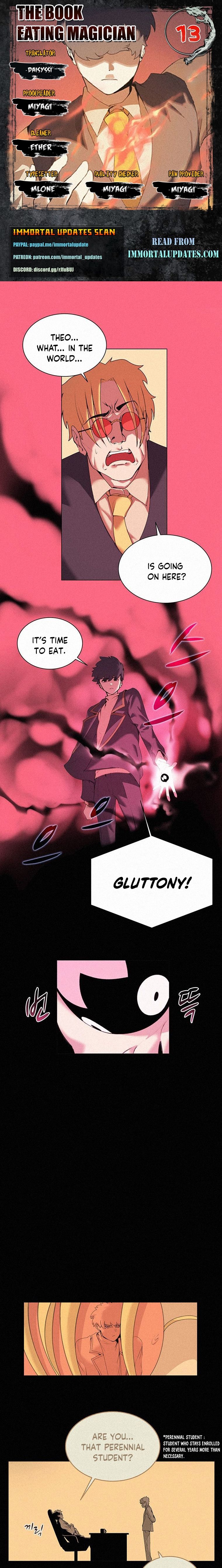 Book Eater chapter 13 page 1