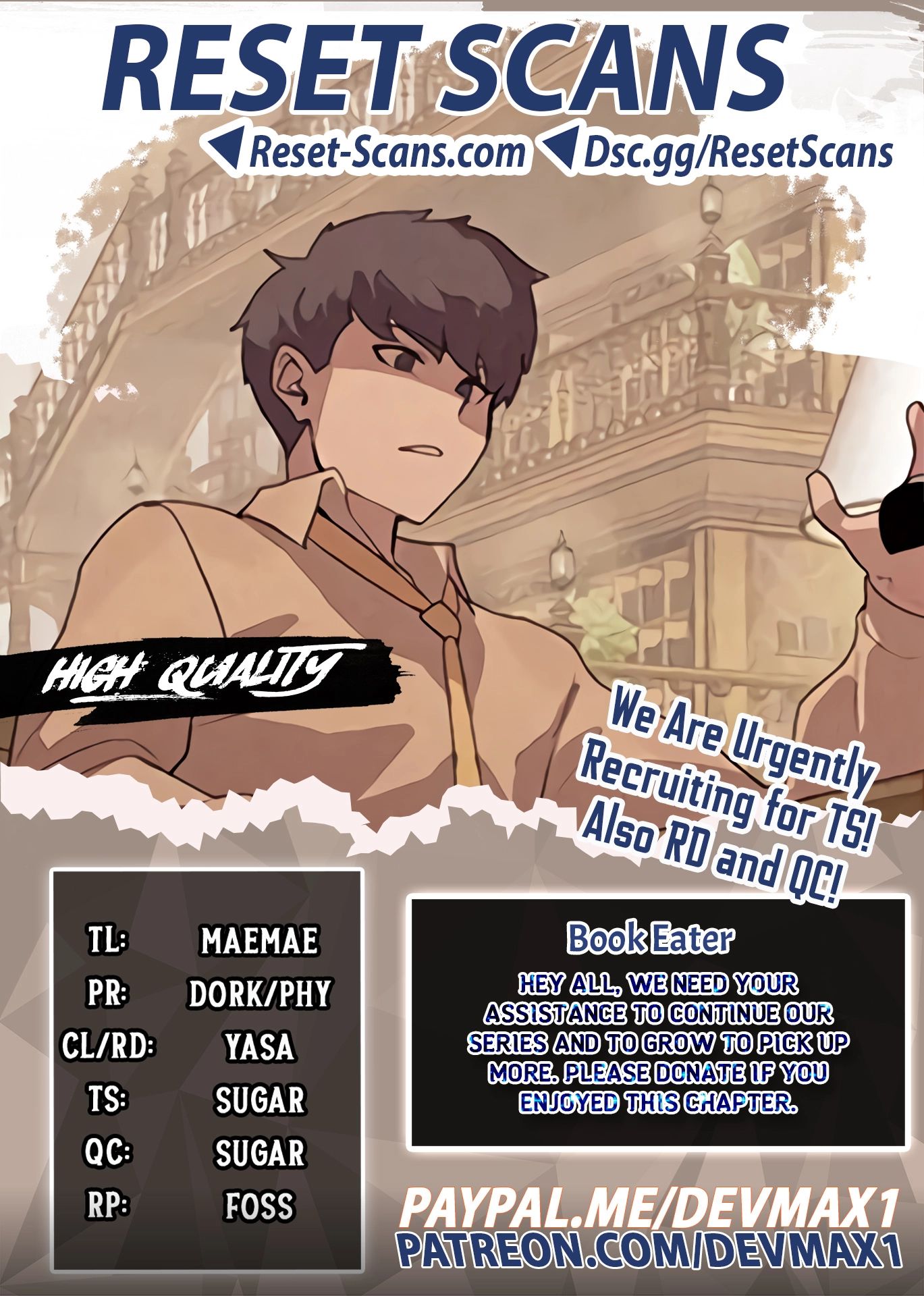 Book Eater chapter 2 page 1