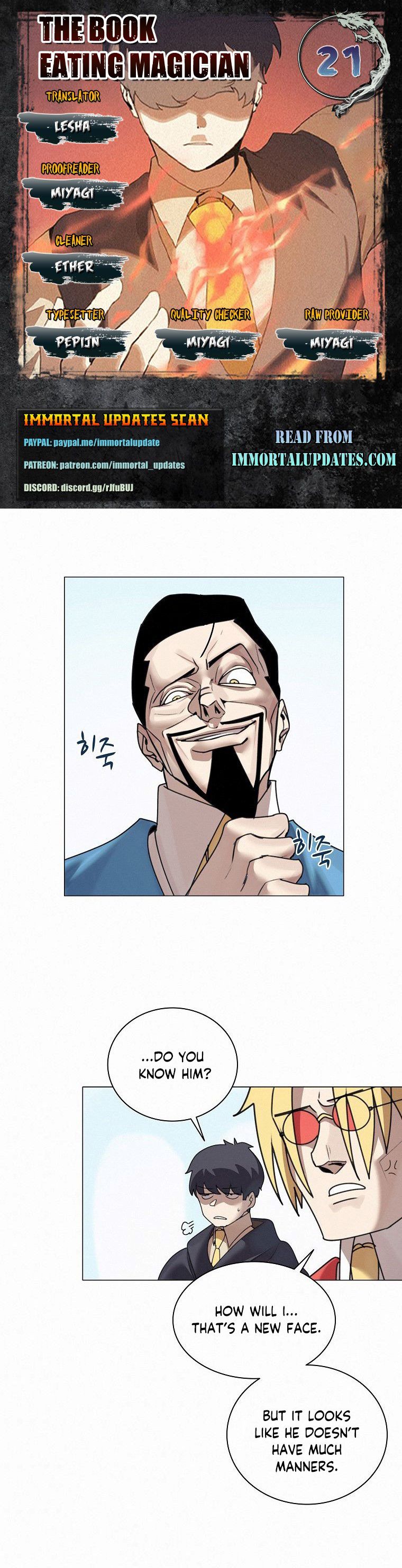 Book Eater chapter 21 page 1