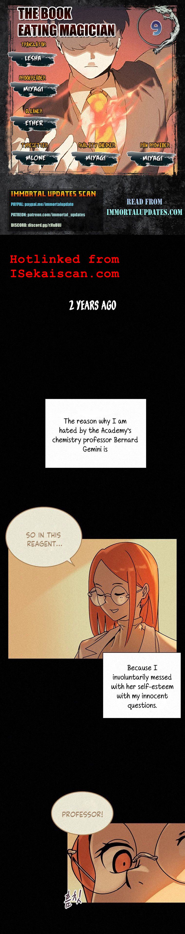 Book Eater chapter 9 page 1