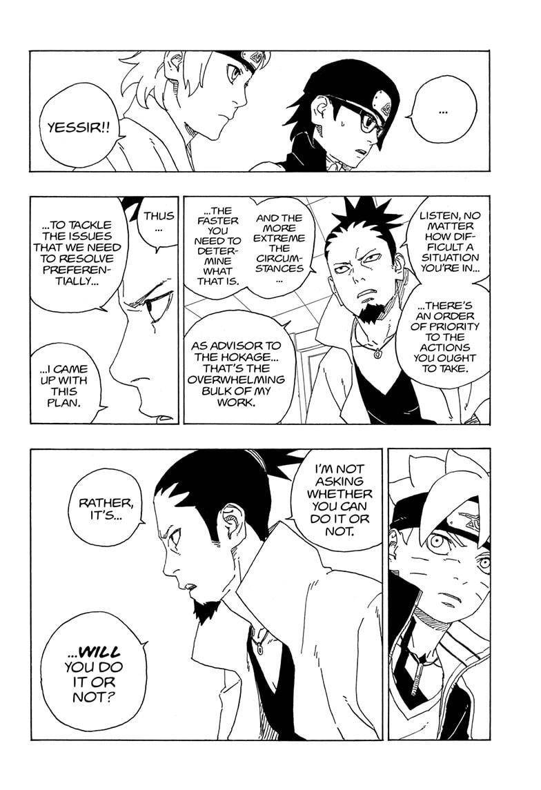 Boruto: Naruto Next Generations chapter 73 page 36