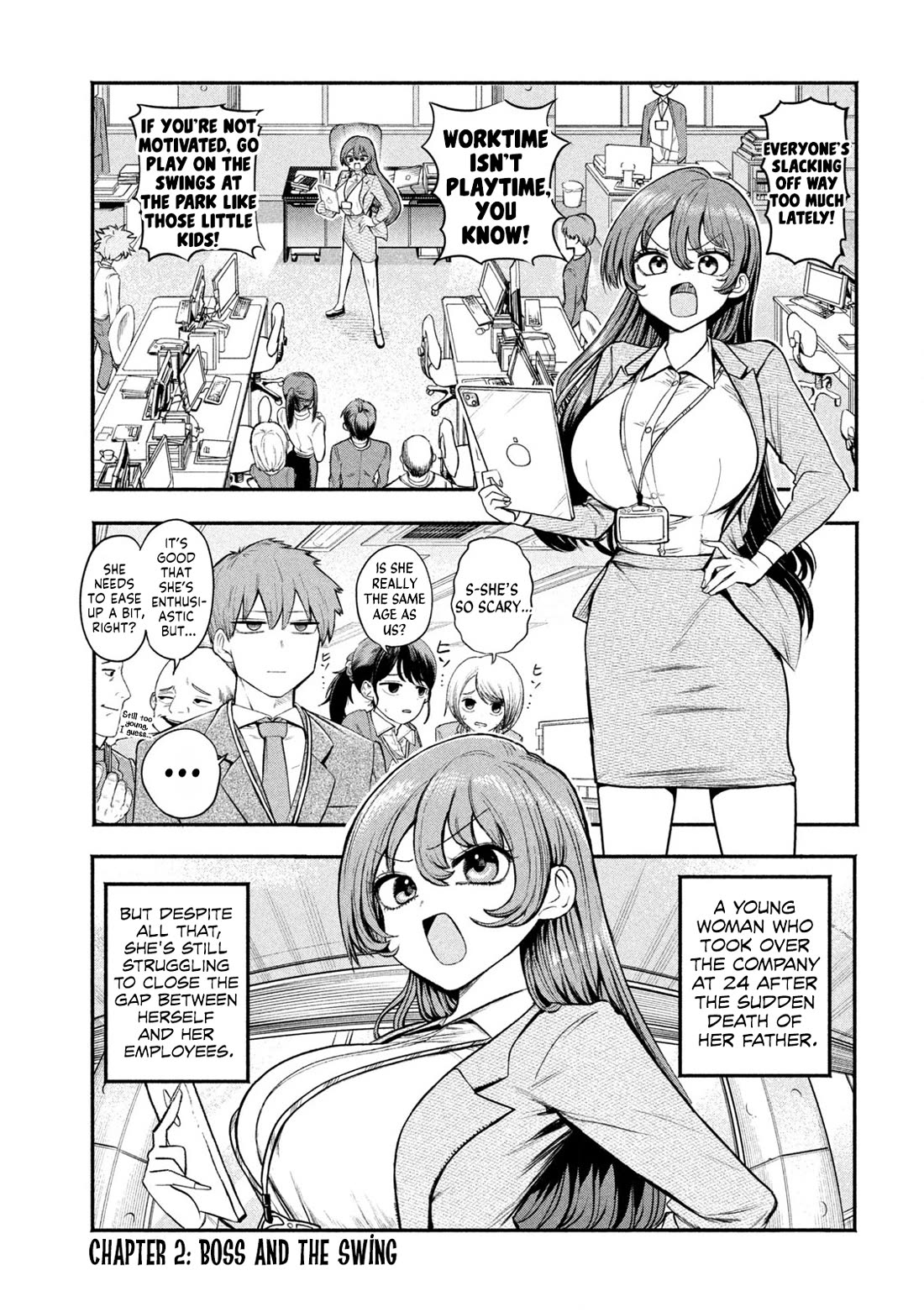 Boss, Booze, and Bright Stars chapter 2 page 1