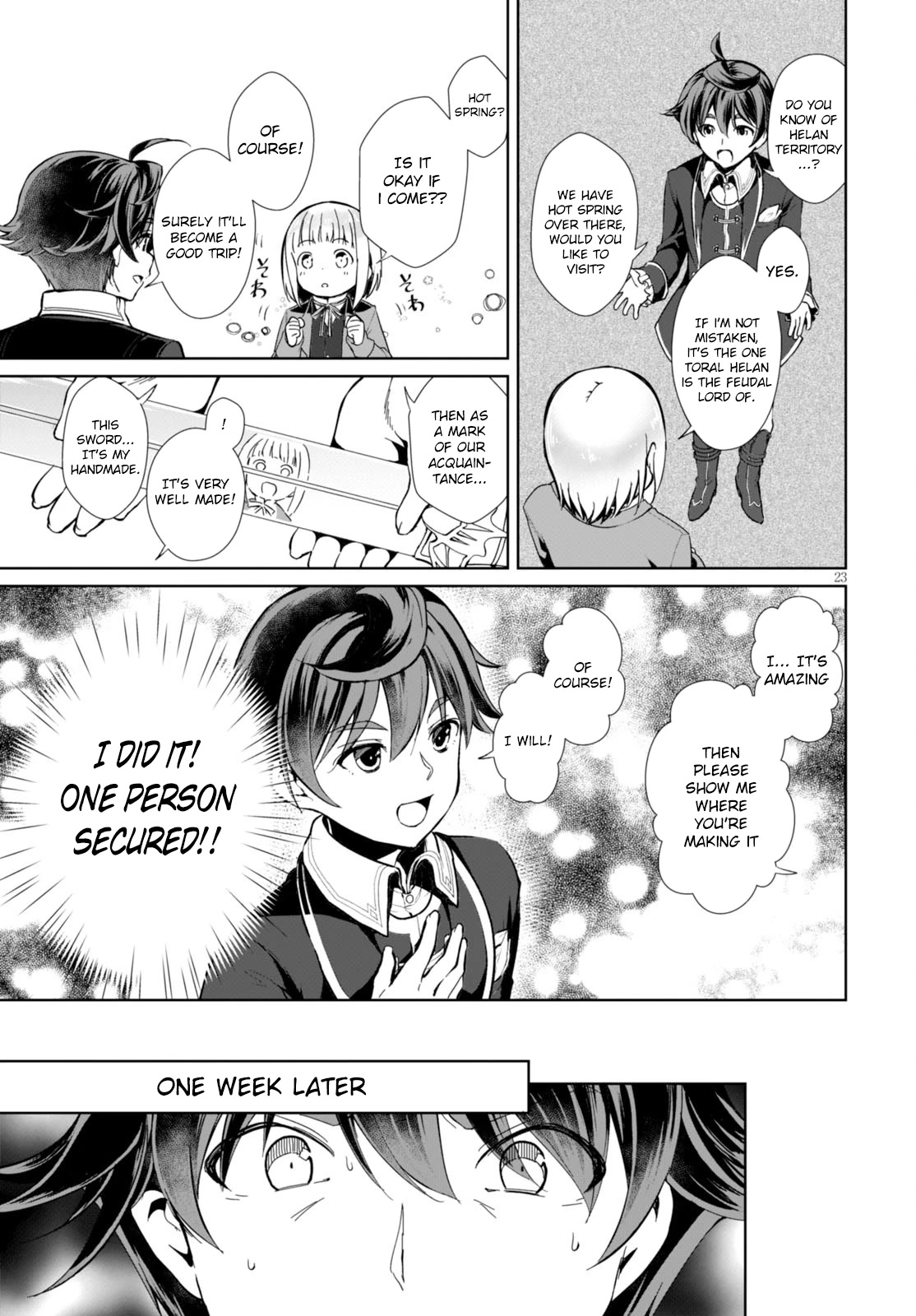 Botsuraku Youtei Nanode, Kajishokunin wo Mezasu chapter 1 page 26