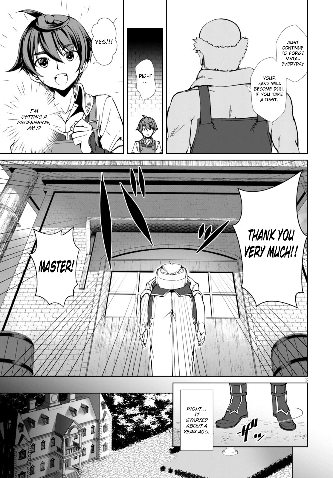 Botsuraku Youtei Nanode, Kajishokunin wo Mezasu chapter 1 page 7