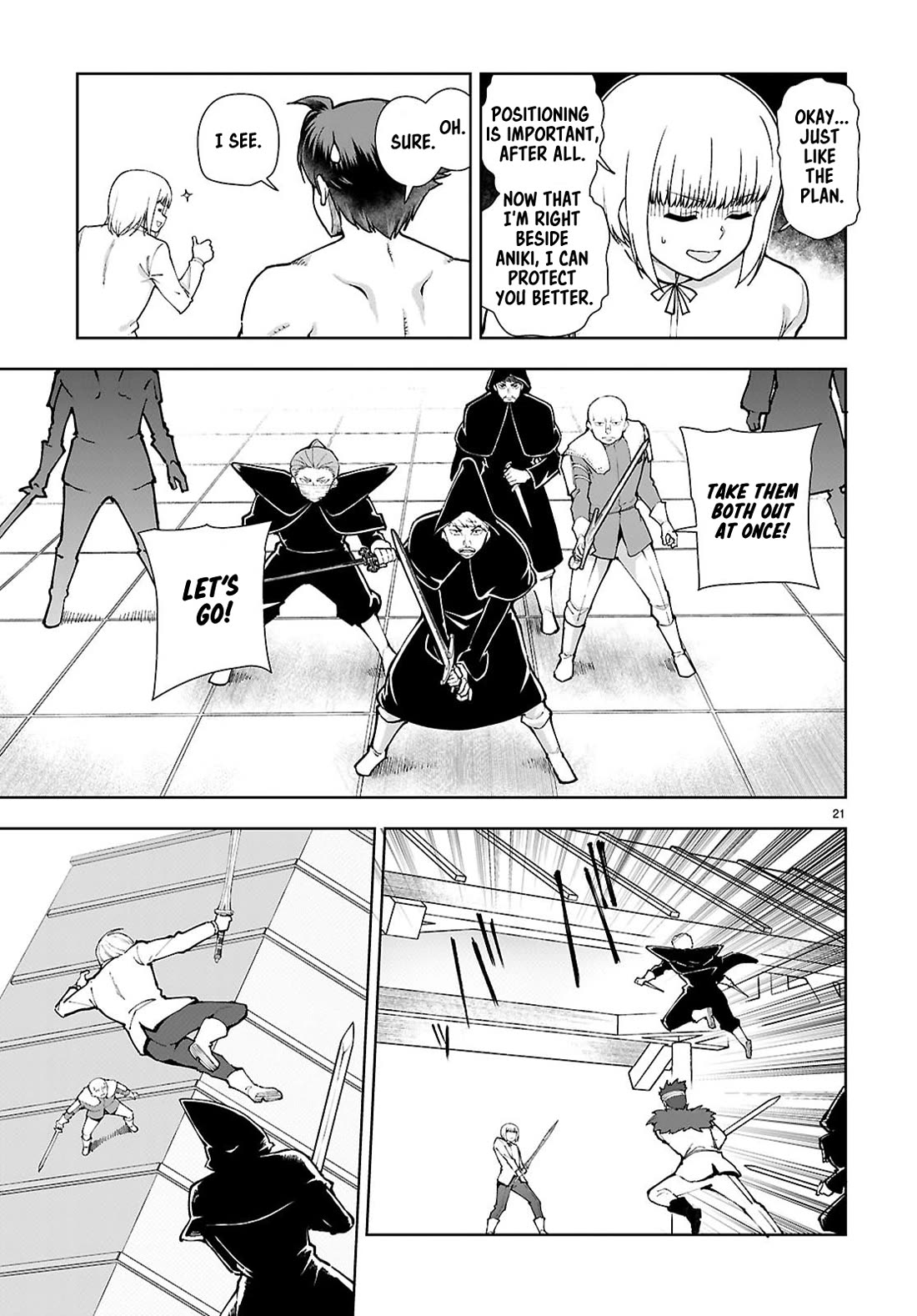 Botsuraku Youtei Nanode, Kajishokunin wo Mezasu chapter 100 page 22
