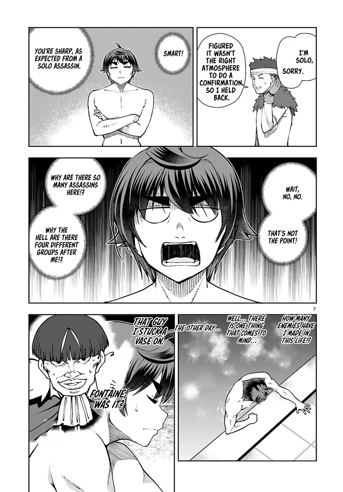 Botsuraku Youtei Nanode, Kajishokunin wo Mezasu chapter 100 page 8