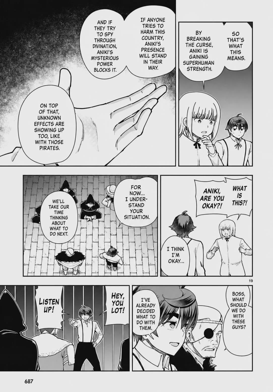 Botsuraku Youtei Nanode, Kajishokunin wo Mezasu chapter 101 page 19