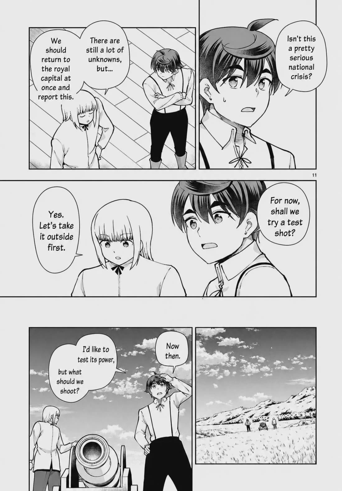Botsuraku Youtei Nanode, Kajishokunin wo Mezasu chapter 102 page 13