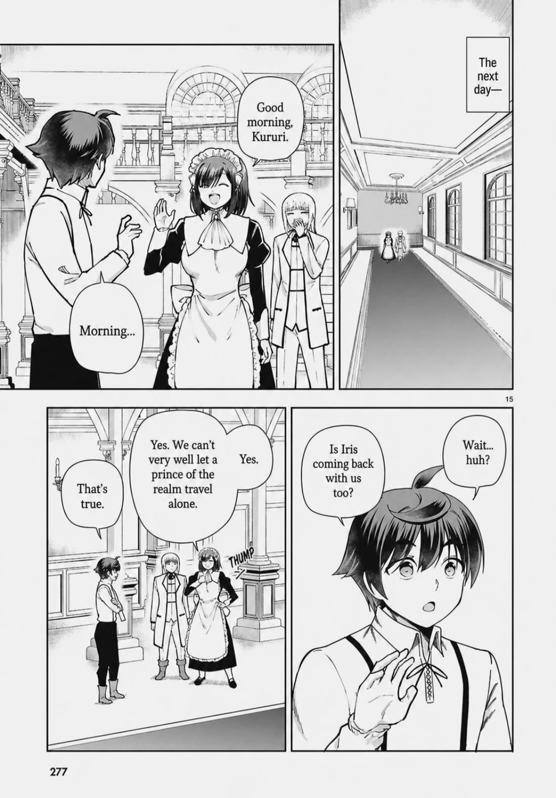 Botsuraku Youtei Nanode, Kajishokunin wo Mezasu chapter 102 page 17