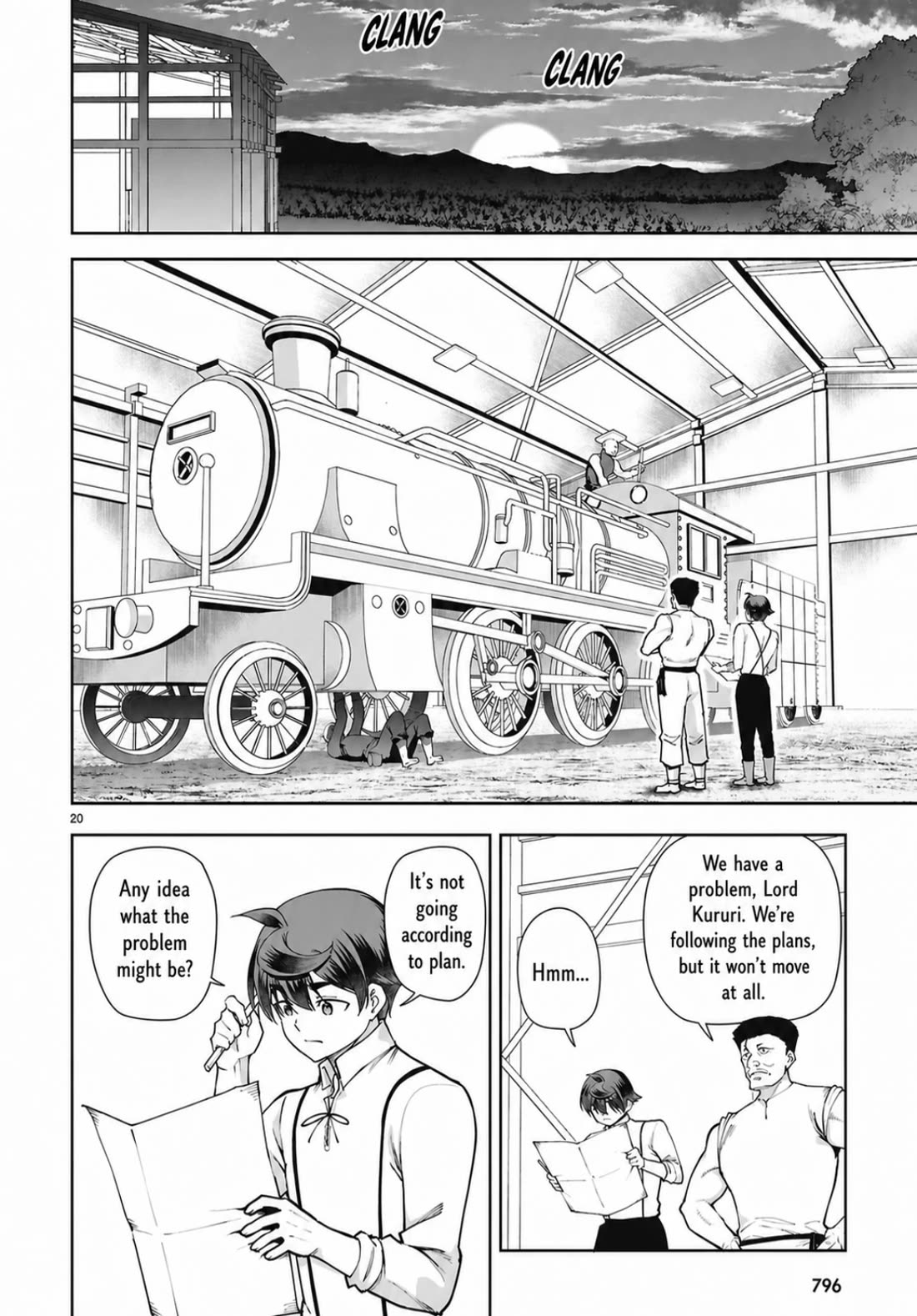 Botsuraku Youtei Nanode, Kajishokunin wo Mezasu chapter 103 page 20