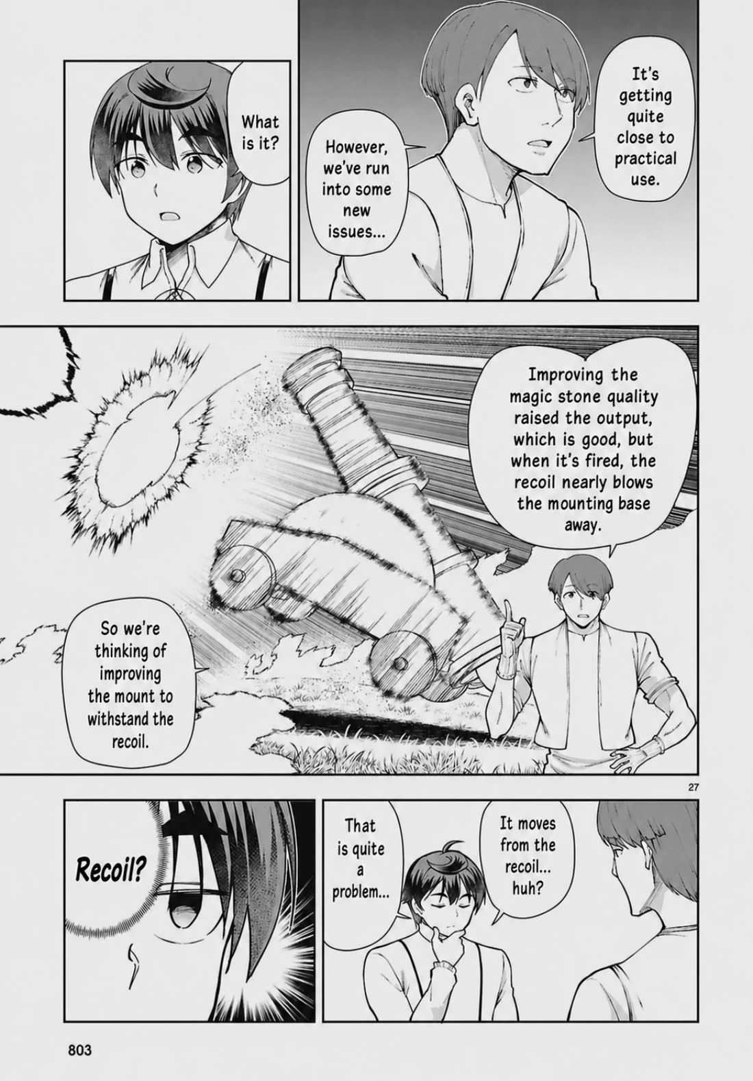 Botsuraku Youtei Nanode, Kajishokunin wo Mezasu chapter 103 page 27