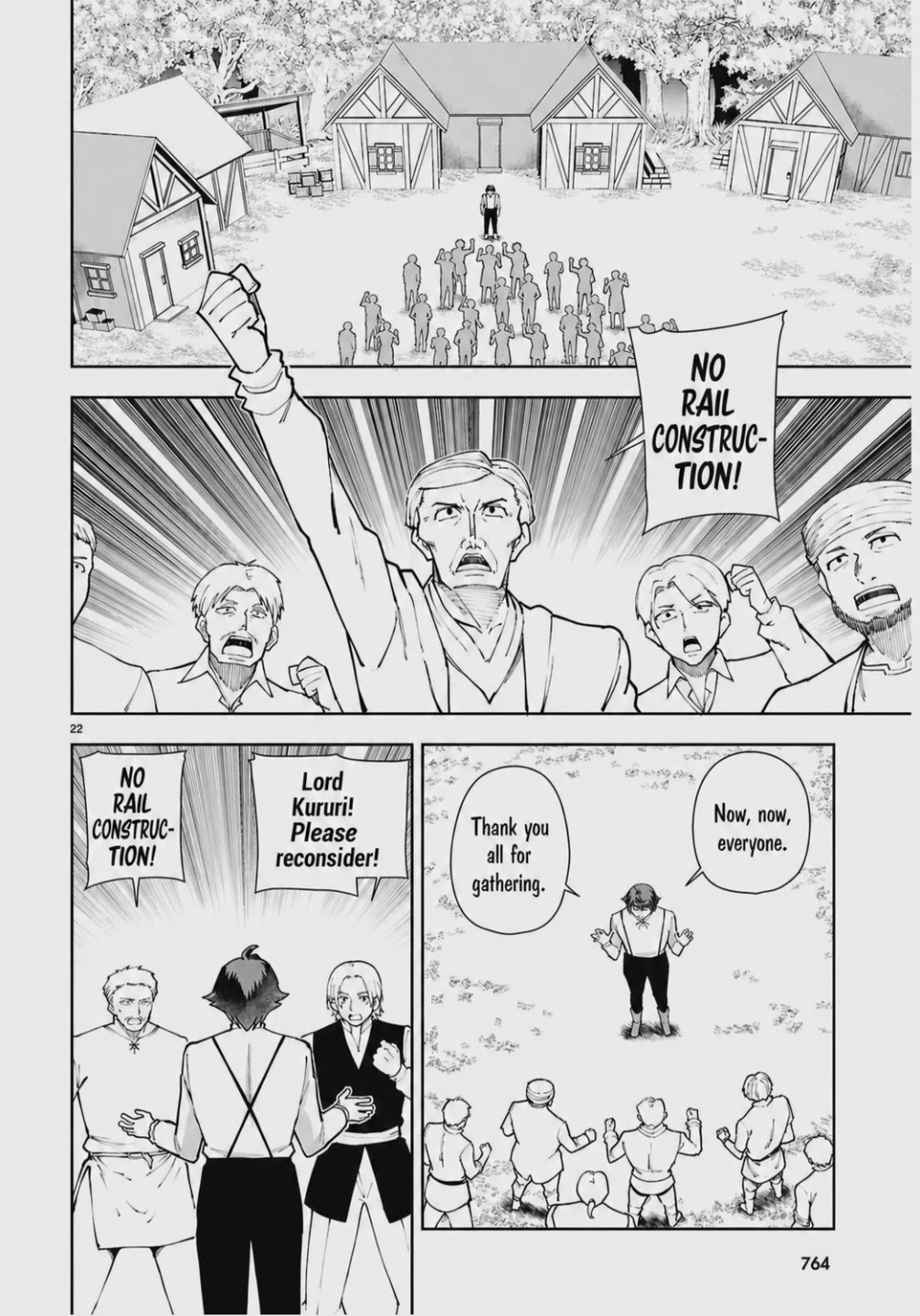 Botsuraku Youtei Nanode, Kajishokunin wo Mezasu chapter 104 page 22