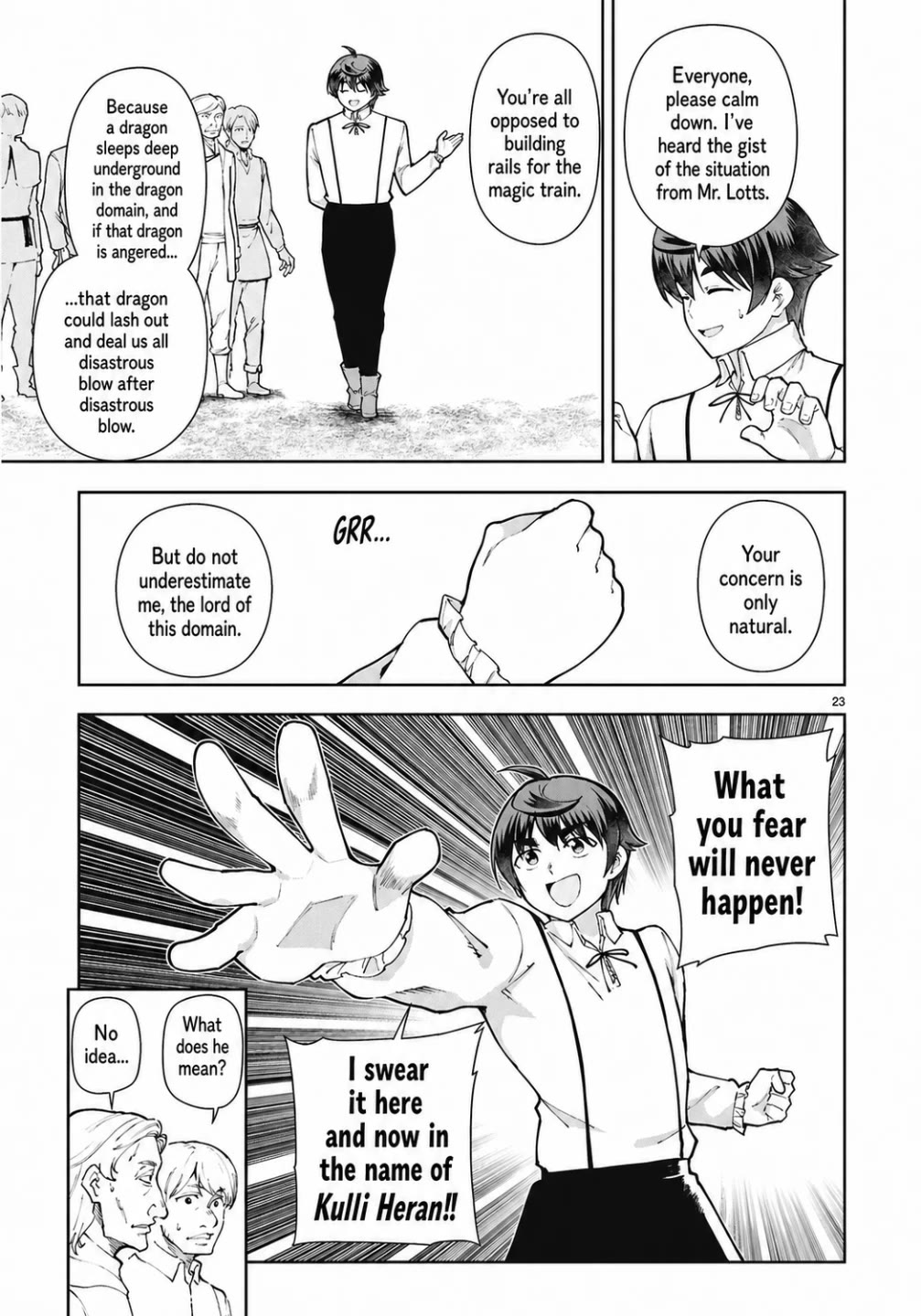 Botsuraku Youtei Nanode, Kajishokunin wo Mezasu chapter 104 page 23