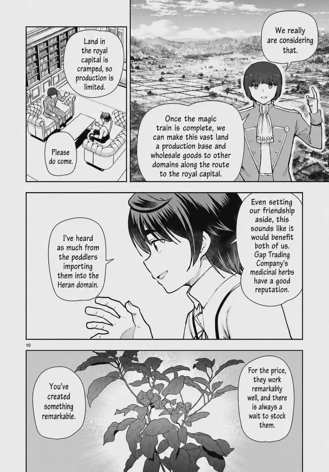 Botsuraku Youtei Nanode, Kajishokunin wo Mezasu chapter 106 page 10