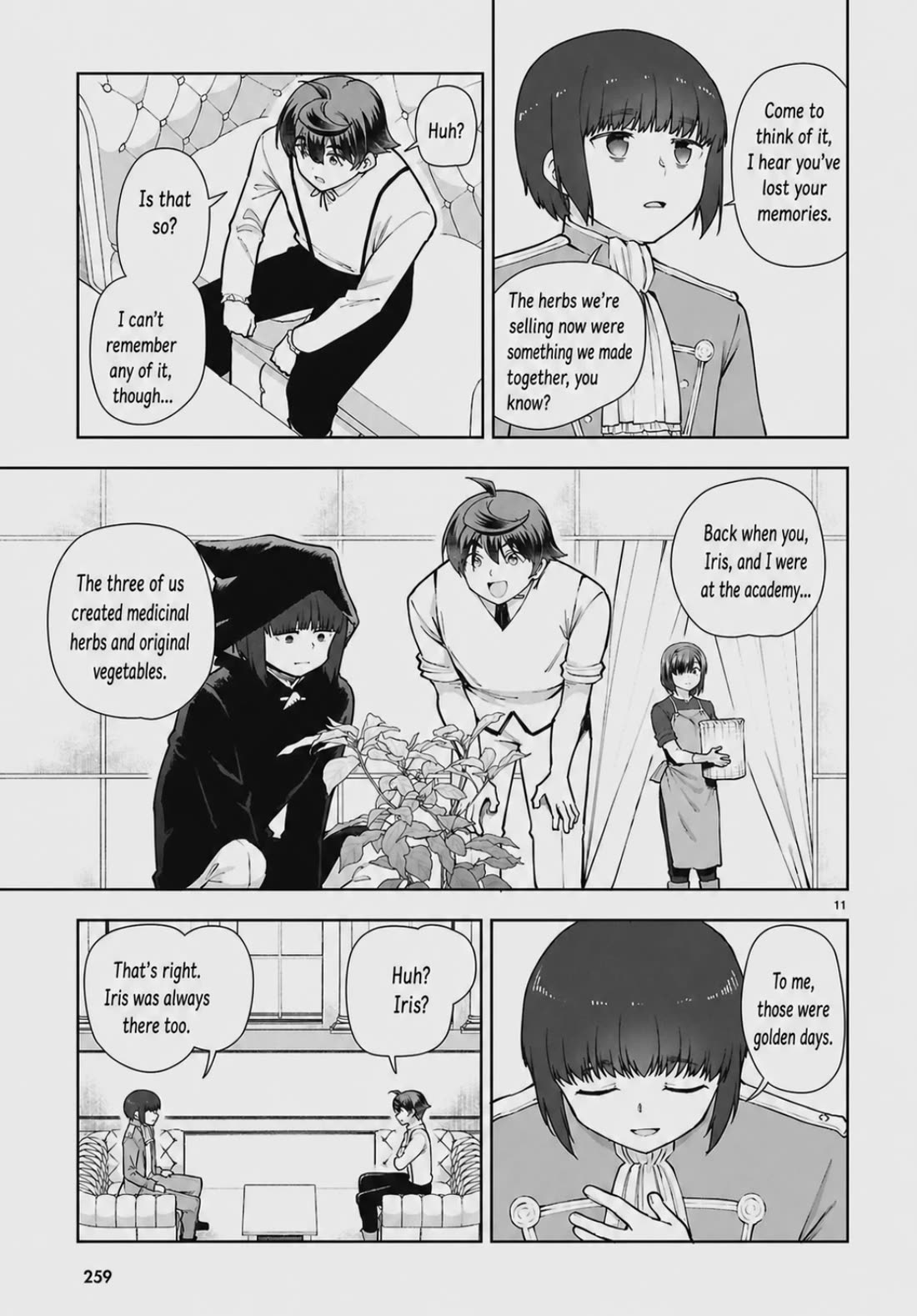 Botsuraku Youtei Nanode, Kajishokunin wo Mezasu chapter 106 page 11
