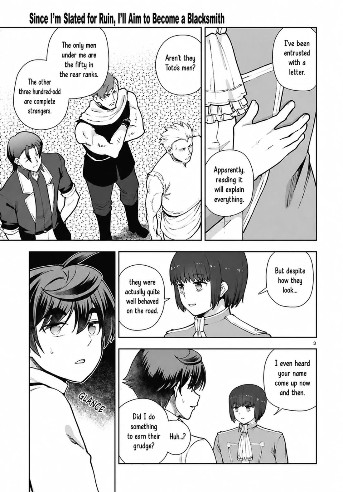 Botsuraku Youtei Nanode, Kajishokunin wo Mezasu chapter 106 page 3