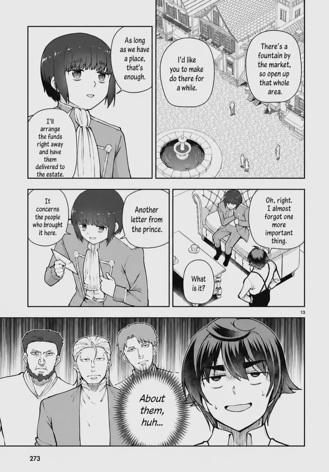 Botsuraku Youtei Nanode, Kajishokunin wo Mezasu chapter 107 page 15