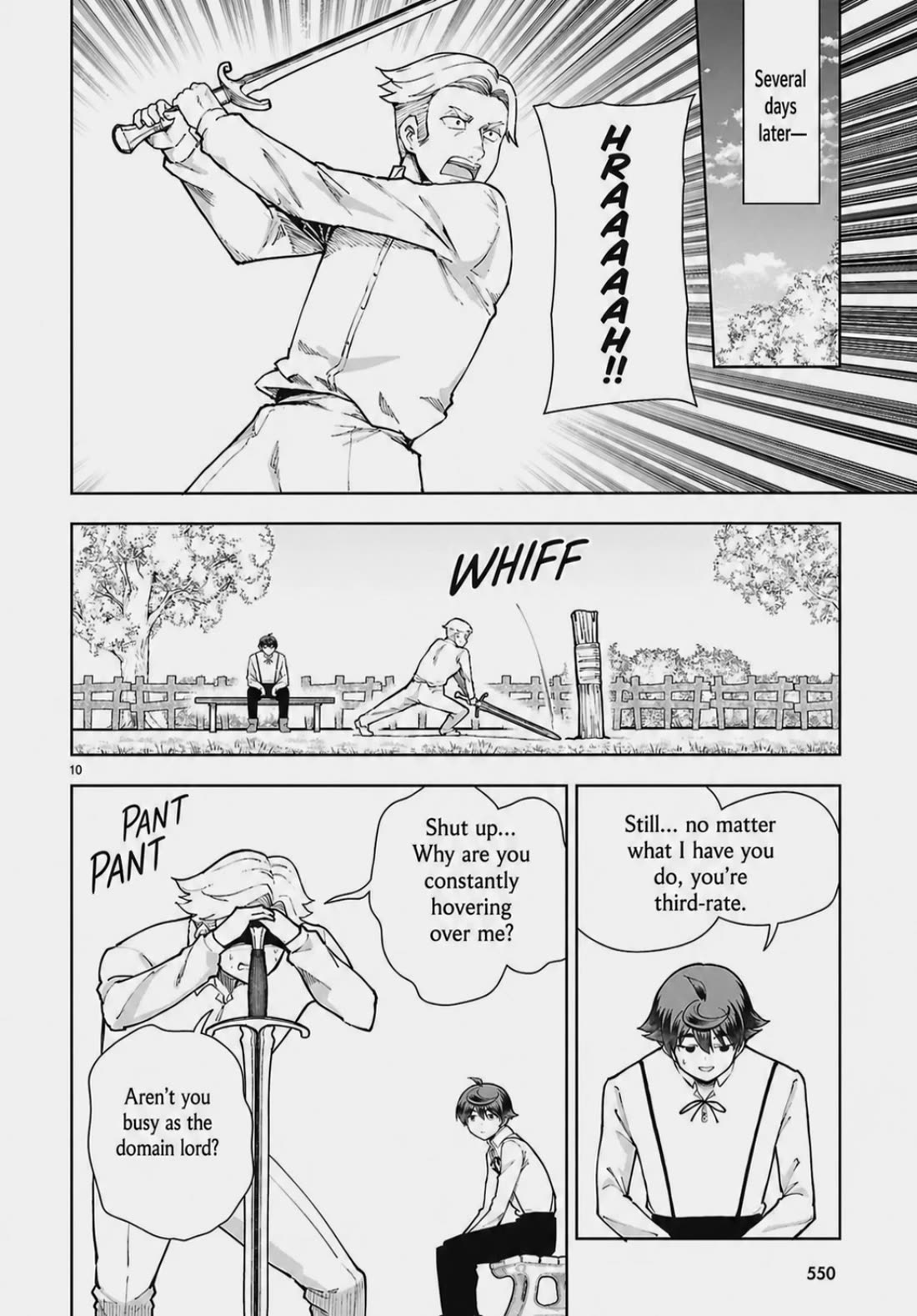 Botsuraku Youtei Nanode, Kajishokunin wo Mezasu chapter 109 page 10
