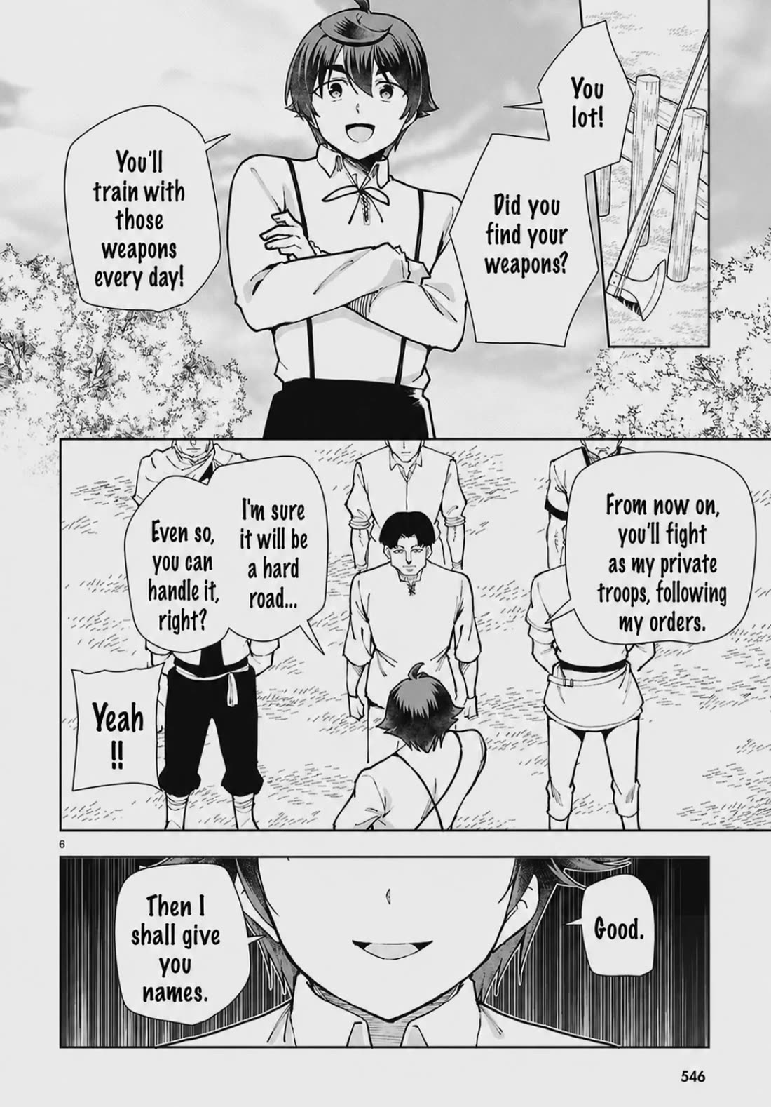Botsuraku Youtei Nanode, Kajishokunin wo Mezasu chapter 109 page 6