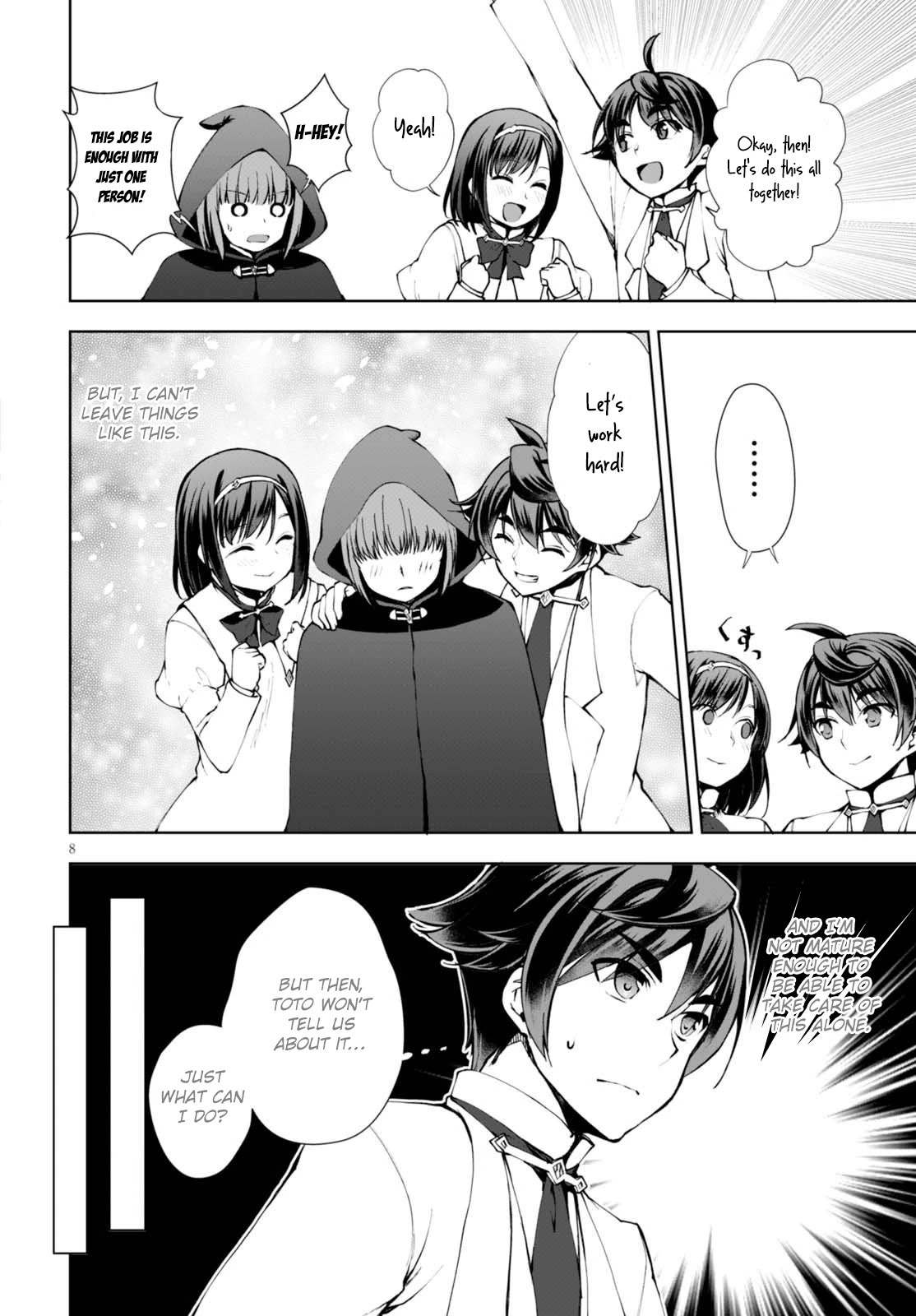 Botsuraku Youtei Nanode, Kajishokunin wo Mezasu chapter 11 page 9