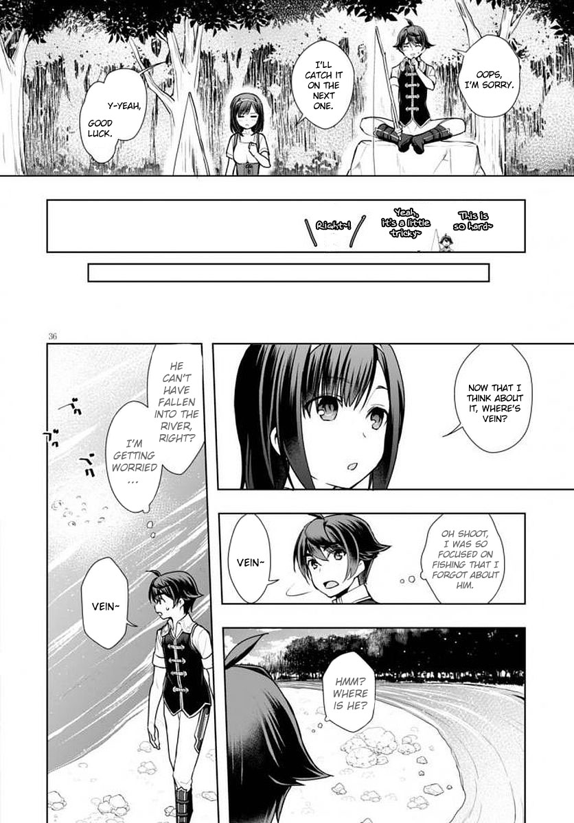 Botsuraku Youtei Nanode, Kajishokunin wo Mezasu chapter 14 page 37