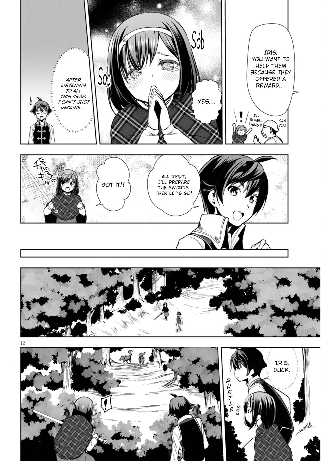 Botsuraku Youtei Nanode, Kajishokunin wo Mezasu chapter 2 page 13