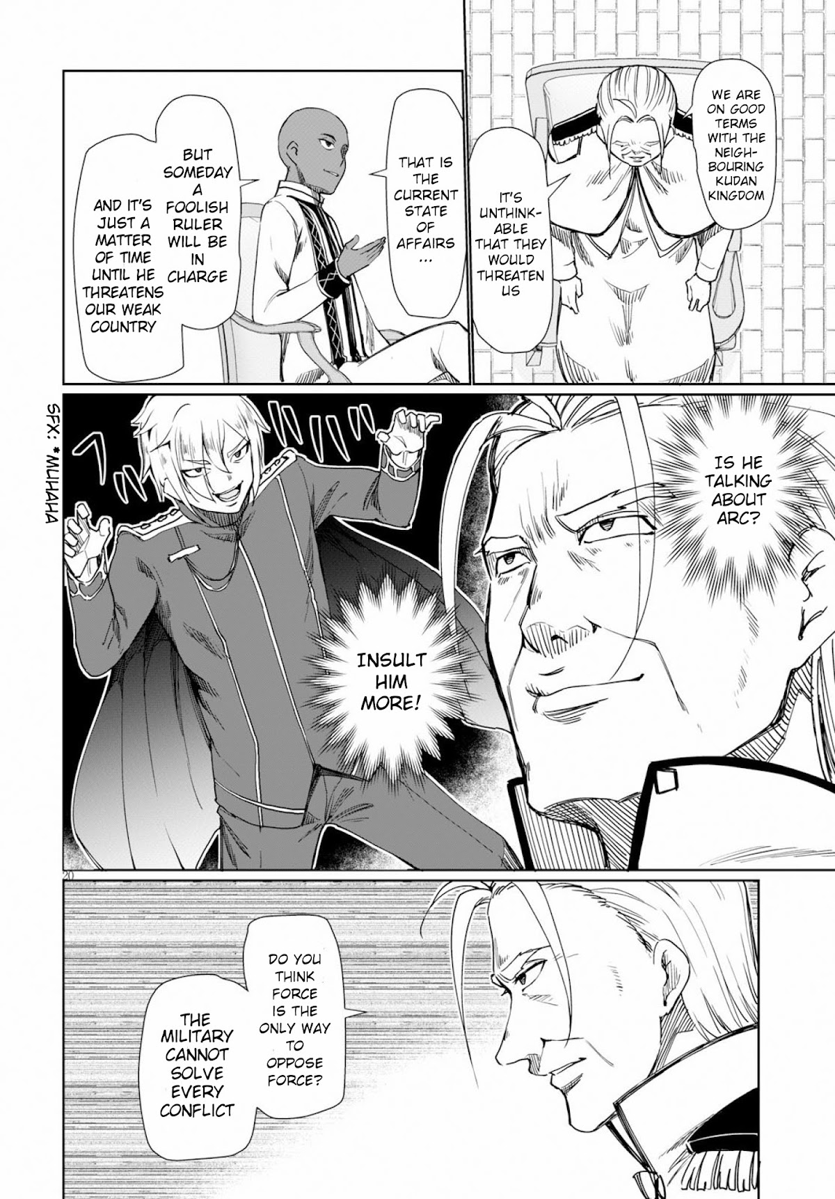 Botsuraku Youtei Nanode, Kajishokunin wo Mezasu chapter 27 page 21